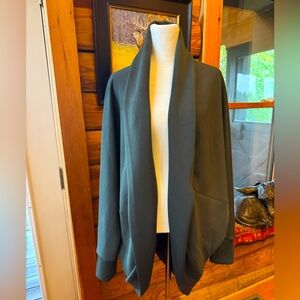 SPANX AirEssentials Cocoon Cardigan in Dark Palm